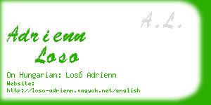 adrienn loso business card