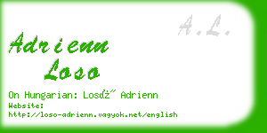 adrienn loso business card